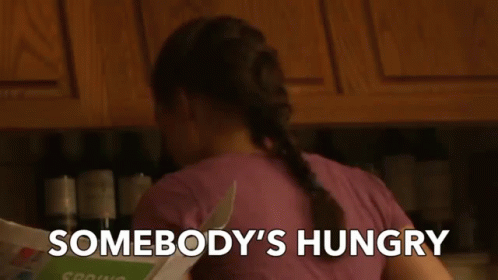 Somebody's Hungry Tania Ravenous GIF