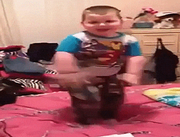 Someone Dancing Kid Took Off Shirt GIF