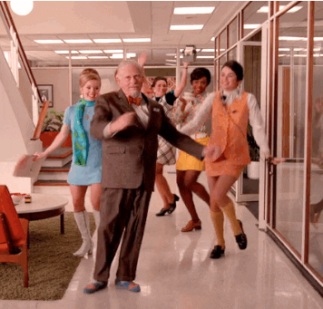 Someone Dancing Man With Women Backup GIF