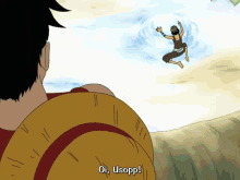 Someone Dropping A Melon On Usopp GIF