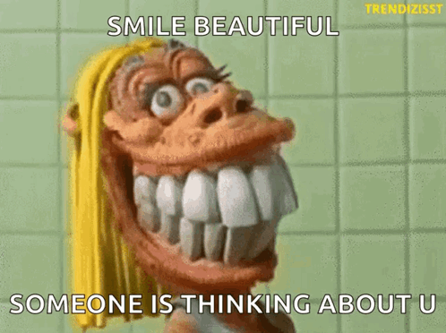 Someone Is Thinking About U With A Picture Of A Monkey GIF