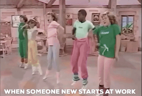 Someone New Pink Windmill Kids GIF