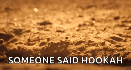 Someone Said Hookah Is Written On A Picture Of Water GIF