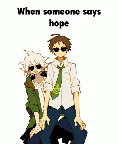Someone Says Hope on Poster
