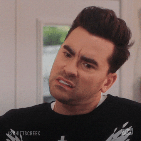 Sometimes Dan Levy Confused Nod GIF