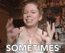 Sometimes Hand Motion GIF