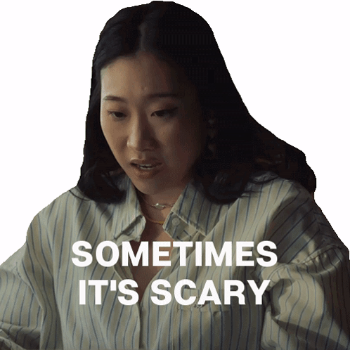 Sometimes It's Scary GIF
