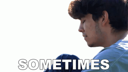 Sometimes Man Crying GIF