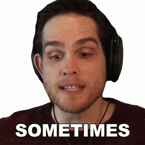 Sometimes Man Nodding GIF