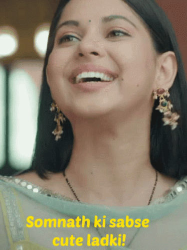 Somnath Ki Sabse Cute Ladki Smiling