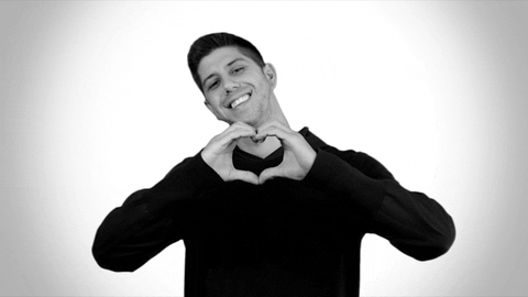 Somo Pounding Heart Hand GIF
