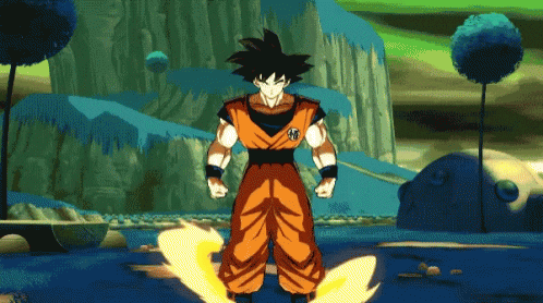 Son Gok Super Saiyan GIF