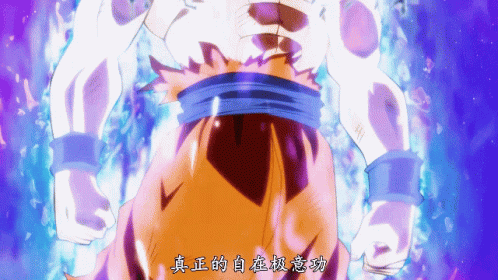 Son Goku Mastered Ultra Instinct Powerful Form GIF
