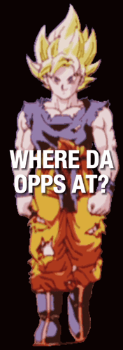 Son Goku Where Opps At GIF