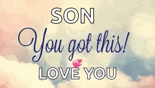 Son You Got This Love You Card