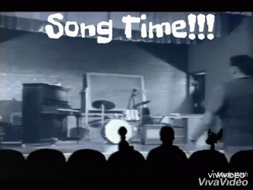 Song Time Stage Sign