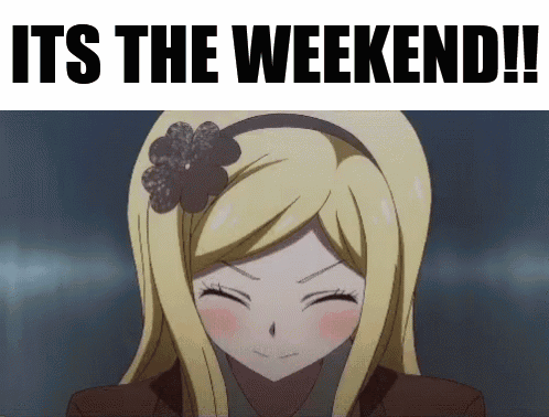 Sonia Nevermind Eyes Spark Its The Weekend GIF