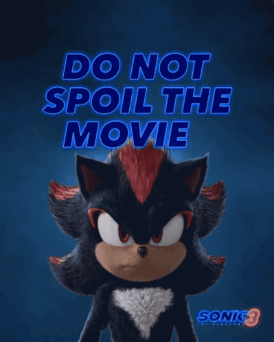 Sonic 3 The Hedgehog Poster
