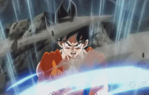 Sonic And Goku Transformation GIF