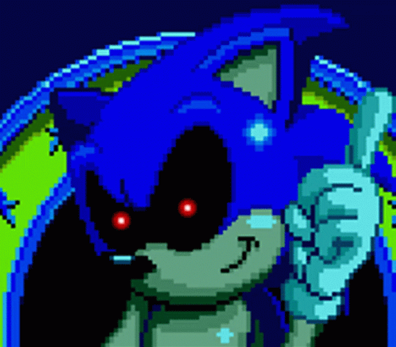 Sonic Exe Attacks GIF