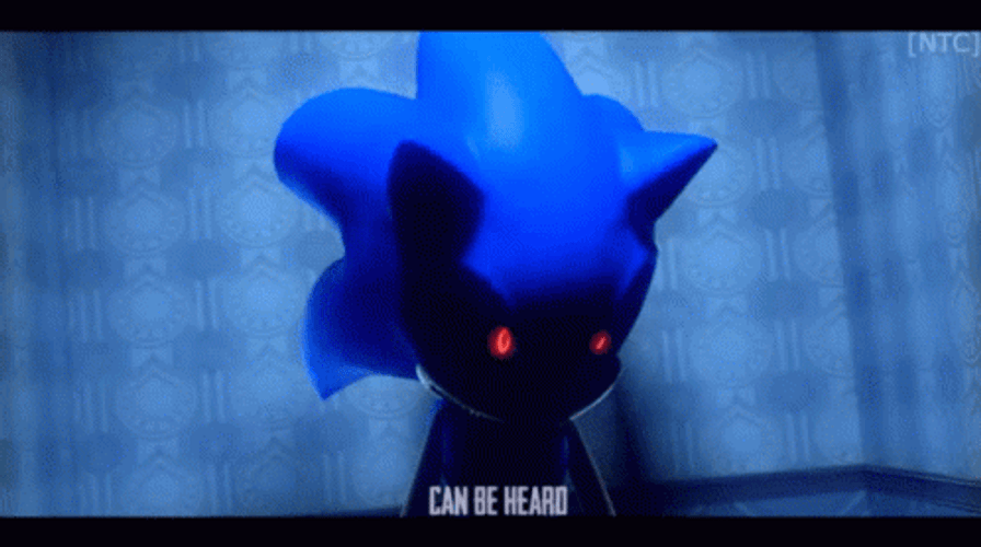 Sonic Exe Can Be Heard GIF