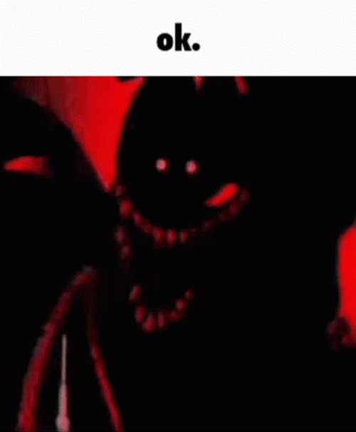 Sonic Exe Creepy In The Dark GIF