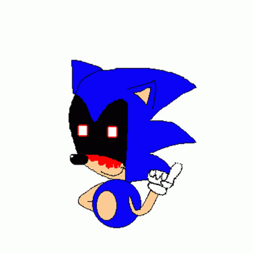 Sonic Exe No No Mode GIF