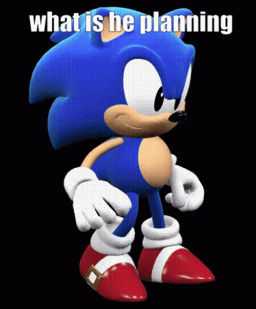Sonic Exe What Is He Planning GIF