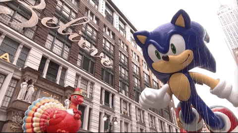 Sonic Float Parade GIF