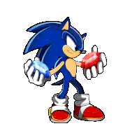 Sonic Juggling Sticker GIF