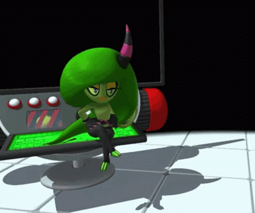 Sonic Lost World Zeena Hair Flip GIF