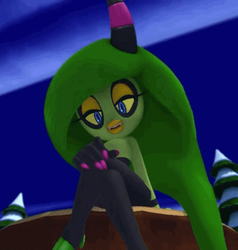 Sonic Lost World Zeena Jump Away GIF