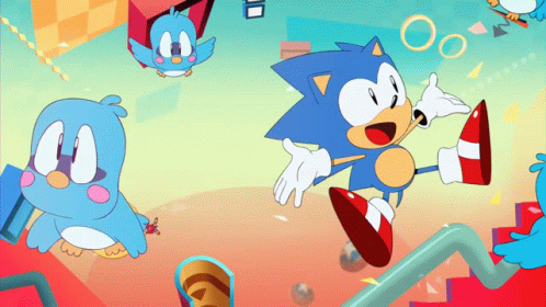 Sonic Mania Animated Video Game GIF