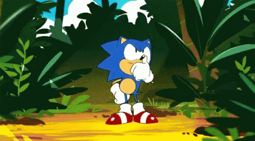 Sonic Mania Hyper Speed GIF