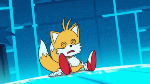 Sonic Mania Tails Knock Out GIF
