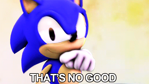 Sonic Mania Thats No Good GIF
