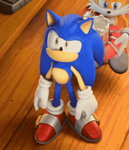 Sonic Prime Angry Hedgehog GIF