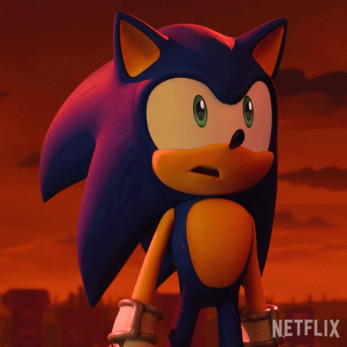 Sonic Prime Close Open Eyes GIF