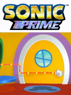 Sonic Prime Entrace GIF