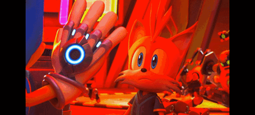 Sonic Prime Oh High Fives GIF