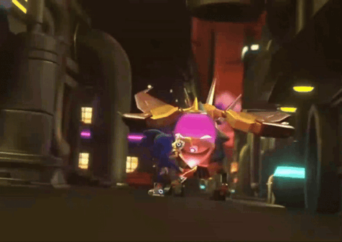 Sonic Prime Omens Metal Ember GIF