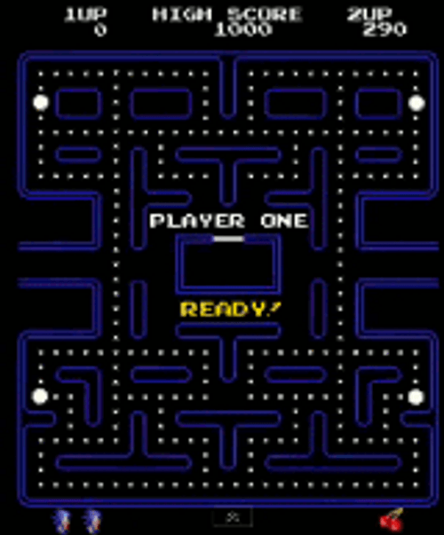 Sonic Speedy Running On Pac Man Game GIF