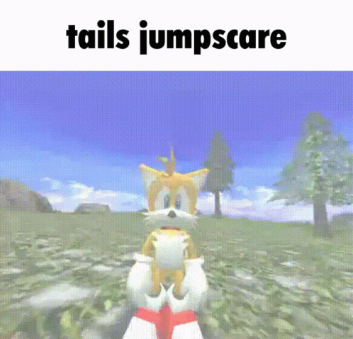 Sonic Tails Jumspcare GIF