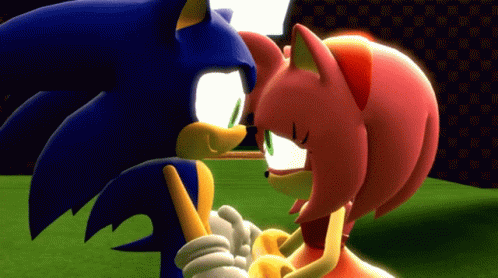 Sonic The Hedgehog Kiss GIF