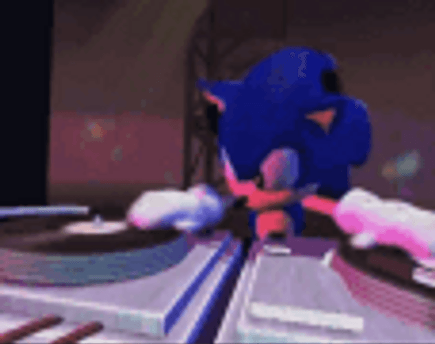 Sonic The Hedgehog Music Dj GIF