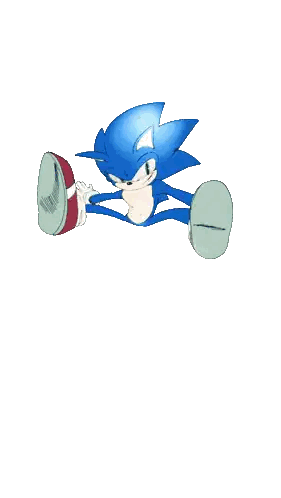 Sonic the Hedgehog Pointing