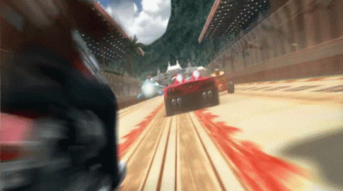 Sonic The Hedgehog Racing GIF