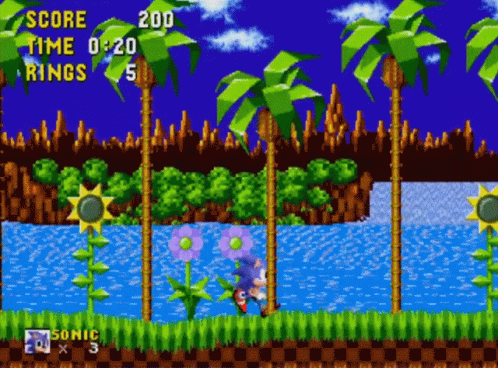 Sonic the Hedgehog Score 200