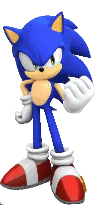 Sonic the Hedgehog Serious Look