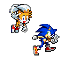 Sonic The Hedgehog Tails Sticker GIF